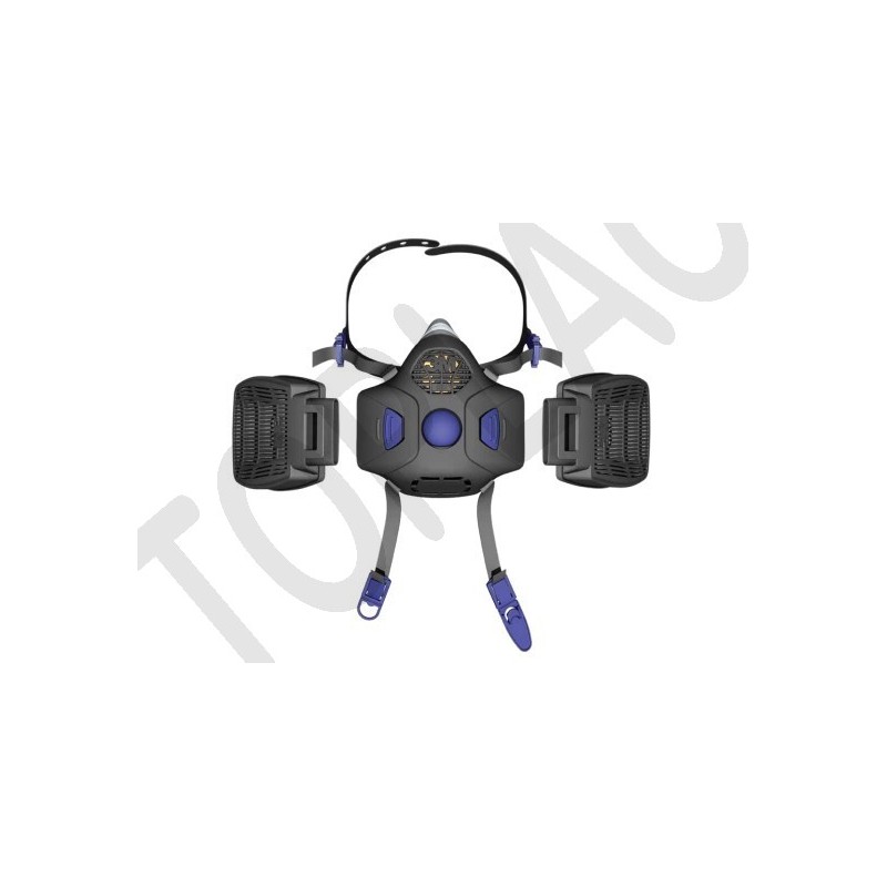 3M Set polomaska Secure HF-803SD, velikost L, D7925,  filtry a držák