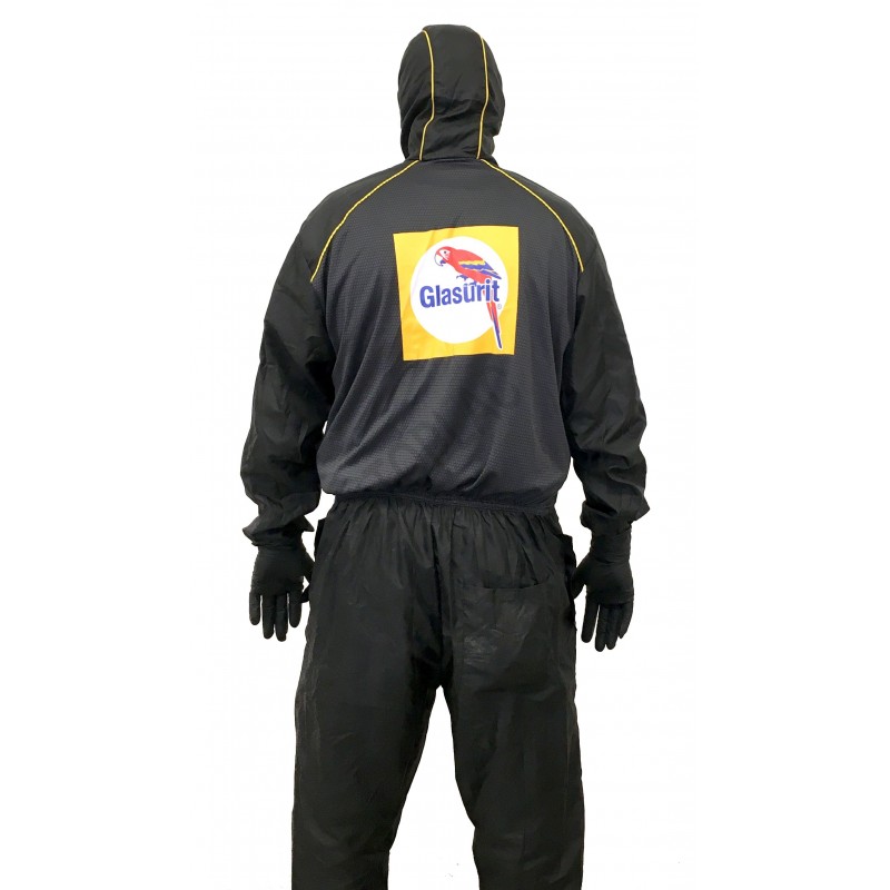 Glasurit Overal černý, velikosti M-XXL