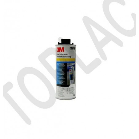 3M Ochranný nástřik proti úderu kameny, černý - bílý, 1 kg