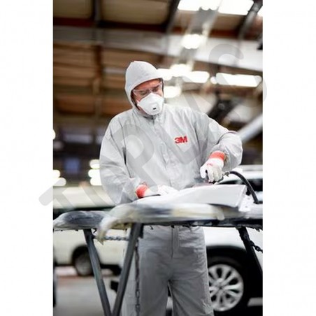 3M Znovu použitelná kombinéza, šedá, M-XXL-50425L