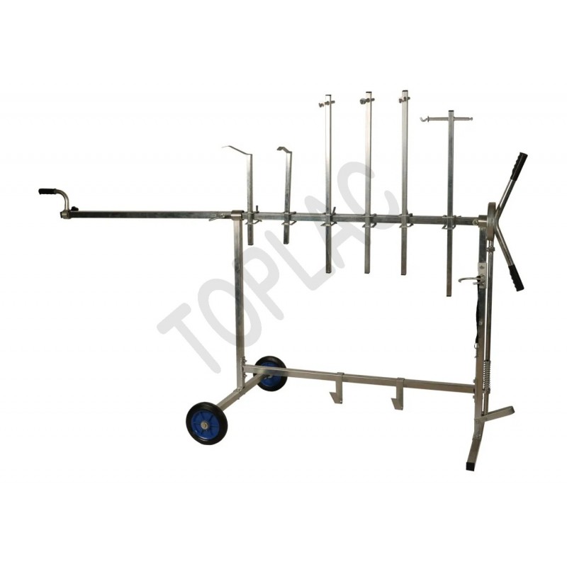 AllorA Lakýrnický stojan otočný s rozšířeným příslušenstvím