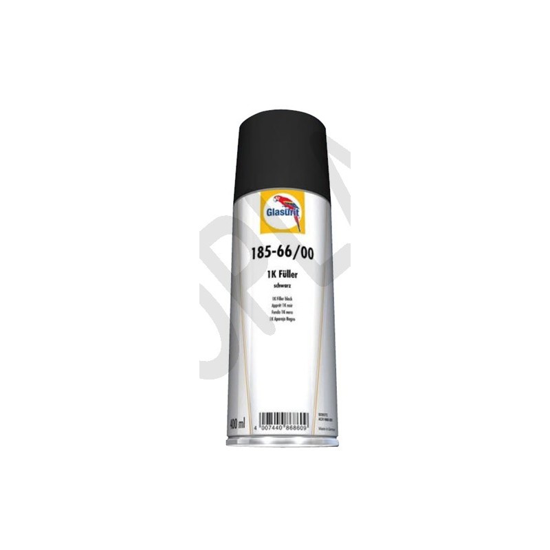 Glasurit 185-66/00 1K Plnič černý, 0,4 L