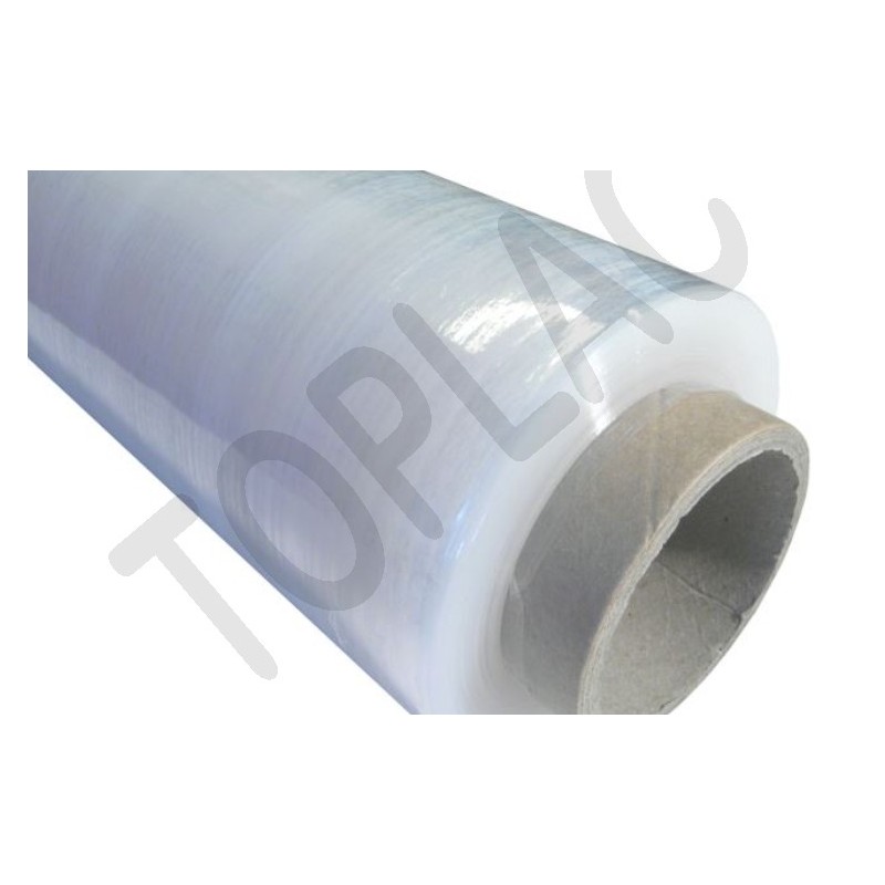 Ruční stretch fólie 500 mm, 23 mic, 1,6 kg - transparentní