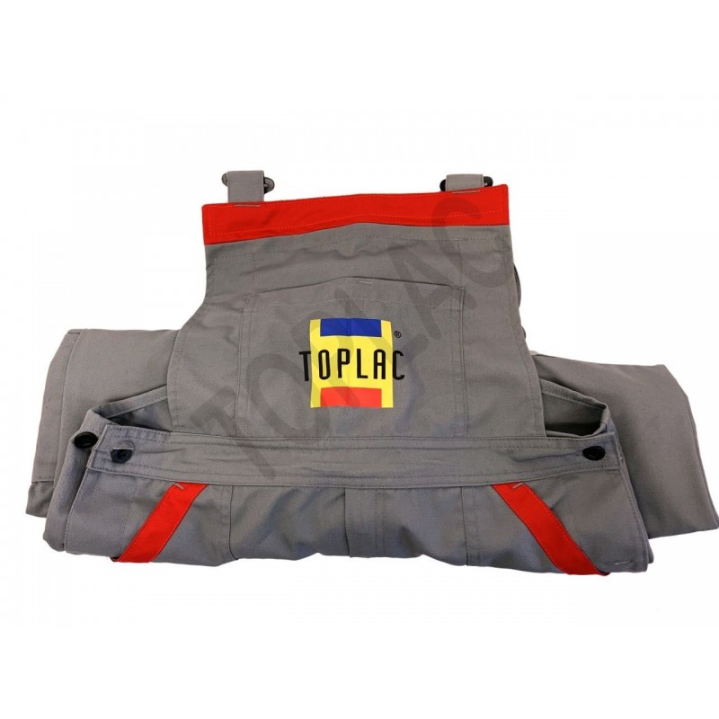 Toplac kalhoty s kšandami, velikost 50