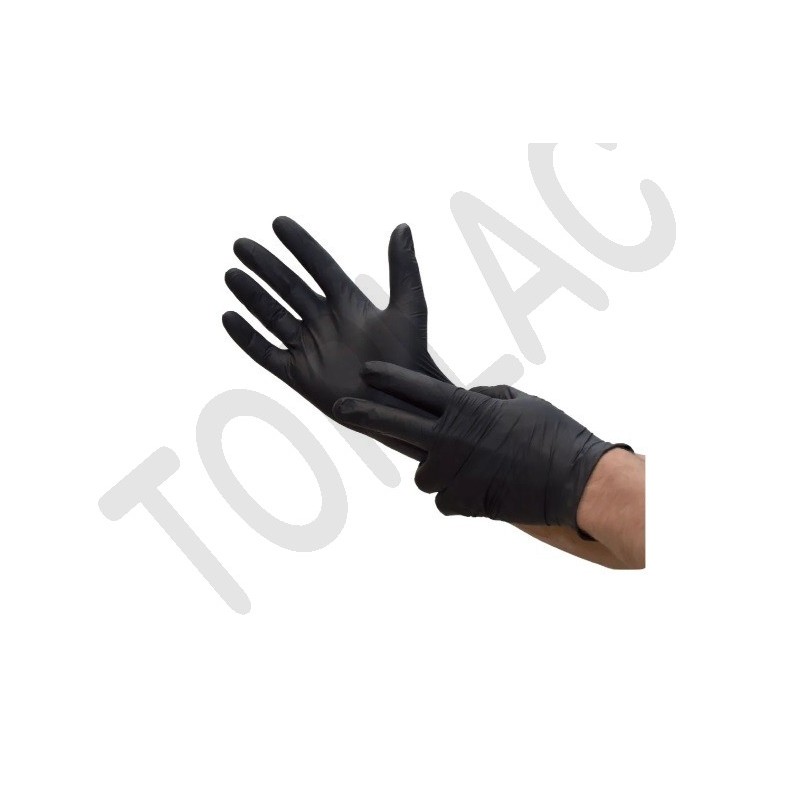 AllorA Rukavice černé, velikost M