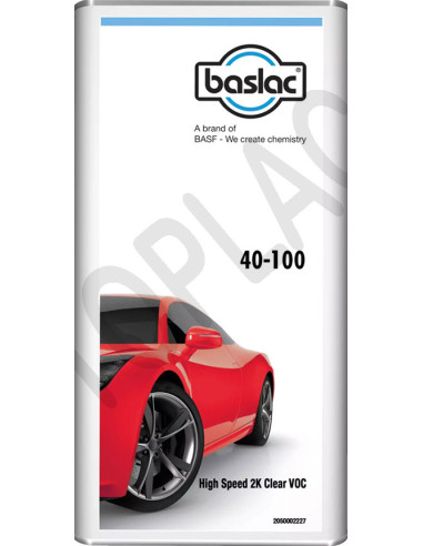 BASLAC 40-100, 2K Rychlý bezbarvý lak, VOC, 5 L