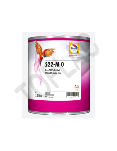 Glasurit 522-M 0 Mísicí lak (3,5 L)