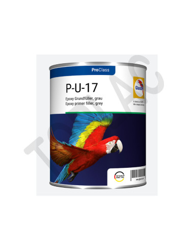 Glasurit P-U-17 (1 L/bal) EP Základový plnič šedý