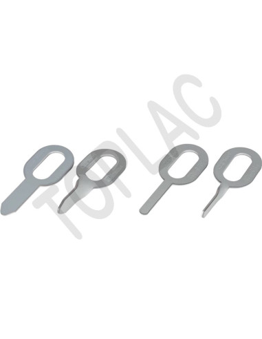 Tažné bity ALU 1 mm rovné (1/1,0)