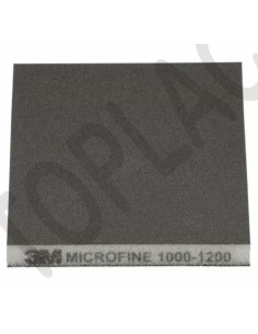 3M Oboustr. brousicí houba, mikrojemná 1000-1200, šedá, 124mm x 98mm