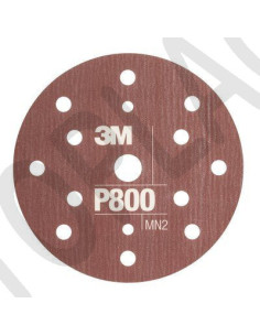 3M Flexibilní brusný kotouč 270J, 15 děr, D150, P800