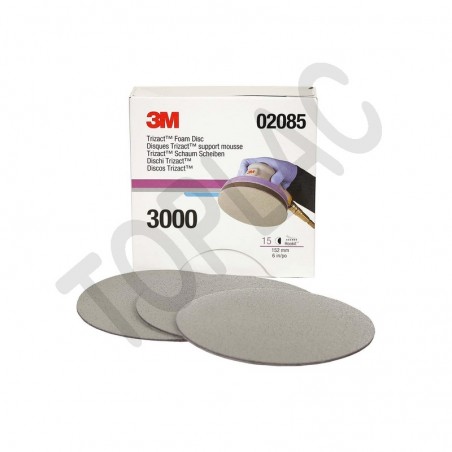 AKCE 3M Trizact Hookit, D150 mm, P3000 (02085) + 2 ks Perfect it 50487
