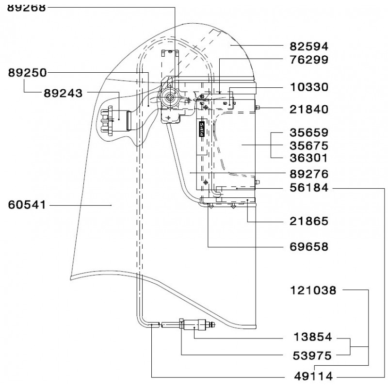 SATA Sada plug-in nýtů