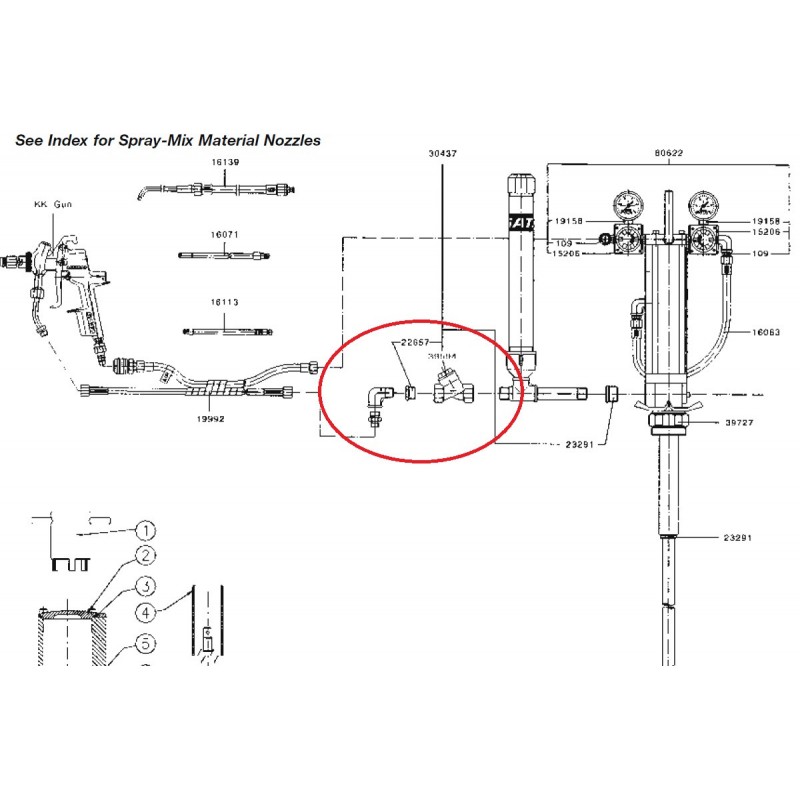 SATA Závitové pouzdro G 3/8 " x 1/2" SATA 22657