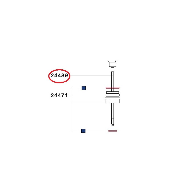 SATA Závitová tyč s tlakovou ventilovou hlavou SATA 24489
