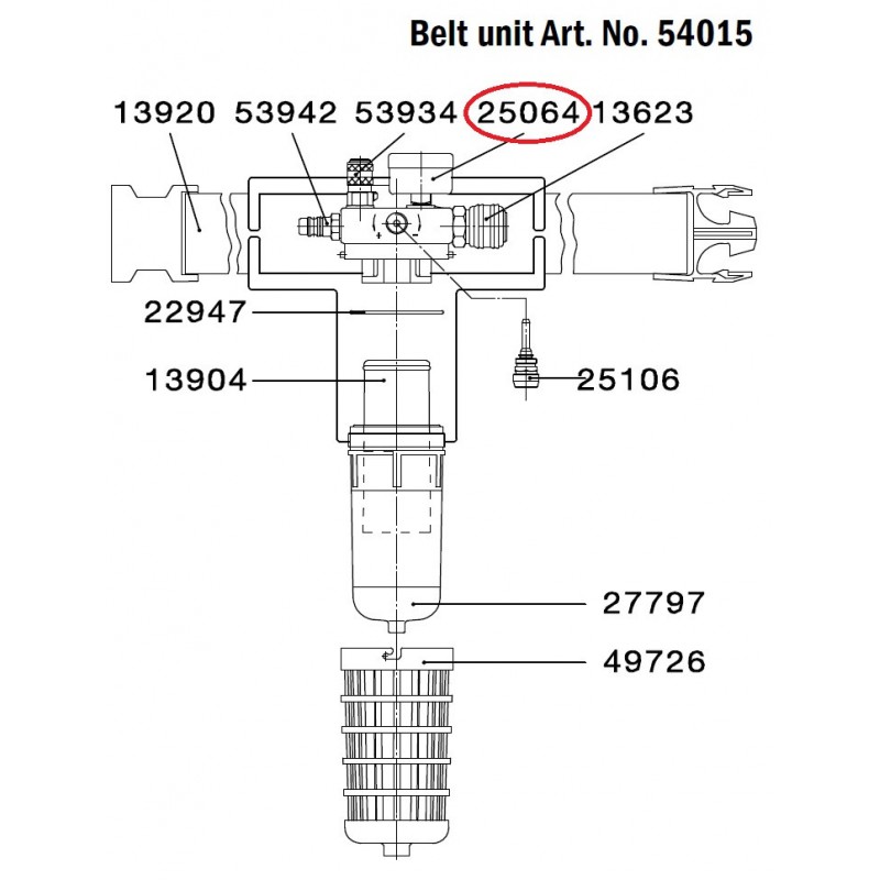 SATA Manometr 0 - 6 bar