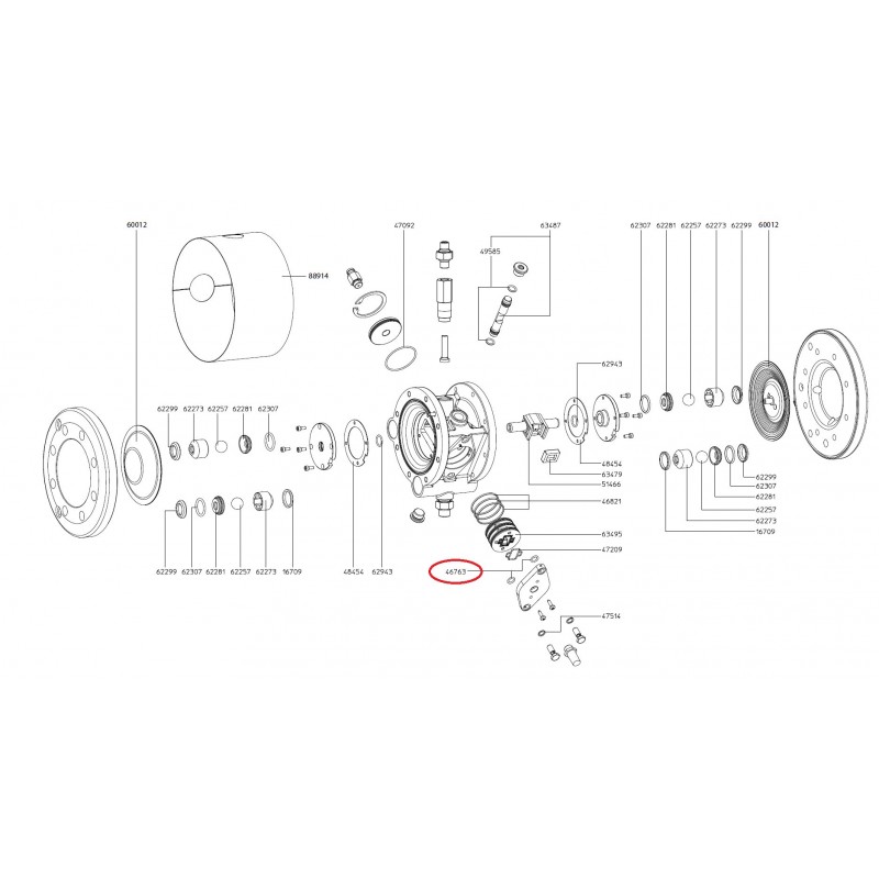 SATA O-kroužek [pro SATA vario top spray] SATA 46763