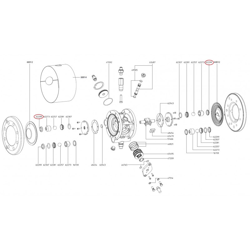 SATA Profilové těsnění 17