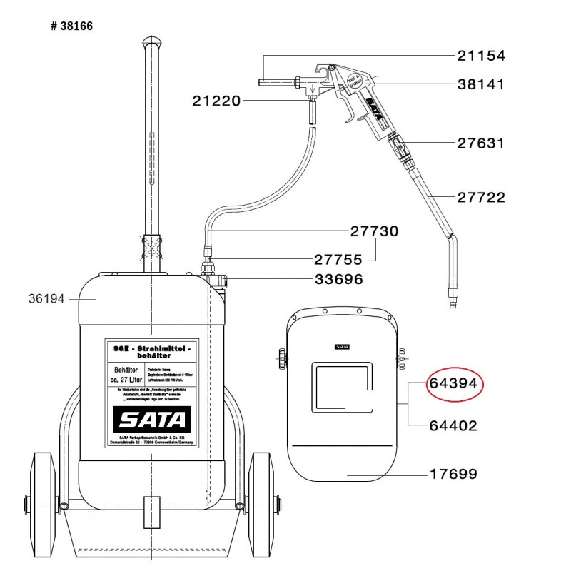 SATA Plastový disk (5 kusů) [pro HMO kryt] SATA 64394