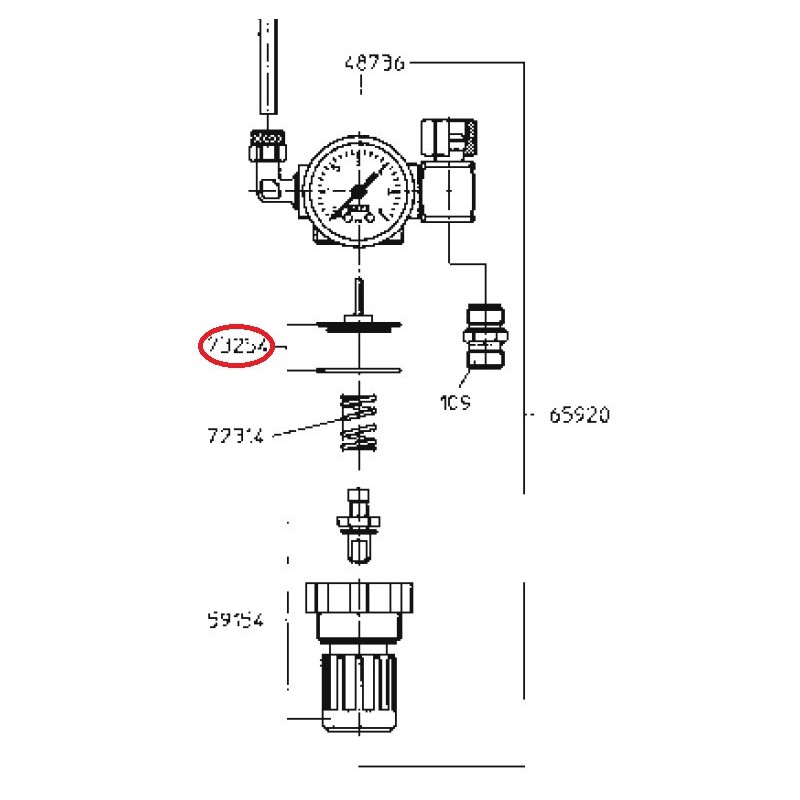 SATA Opravná sada pro regulační kování [spray master a BVD] SATA 73254