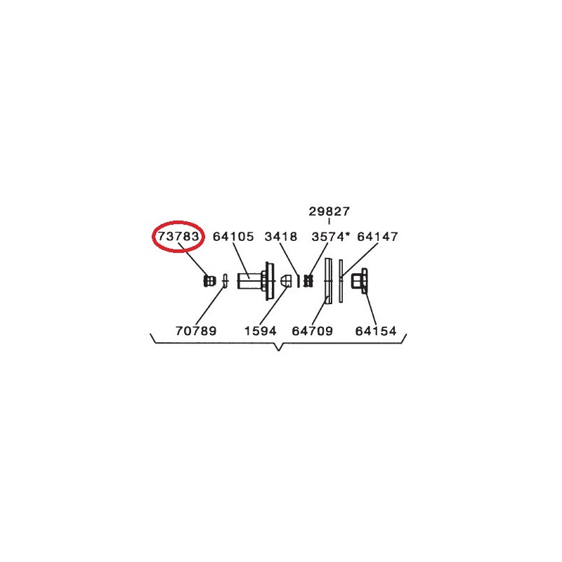 SATA Šroub se šestihrannou hlavou [pro LP90] SATA 73783