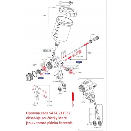 SATA Sada nářadí [pro SATAjet 5000 B] SATA 211532