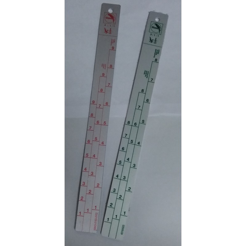 Hliníková měrka 35 cm